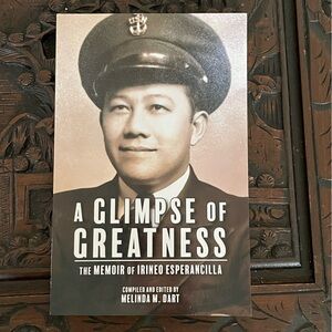 $10 SALE A Glimpse of Greatness Book IRINEO ESPERANCILLA US History Politics
